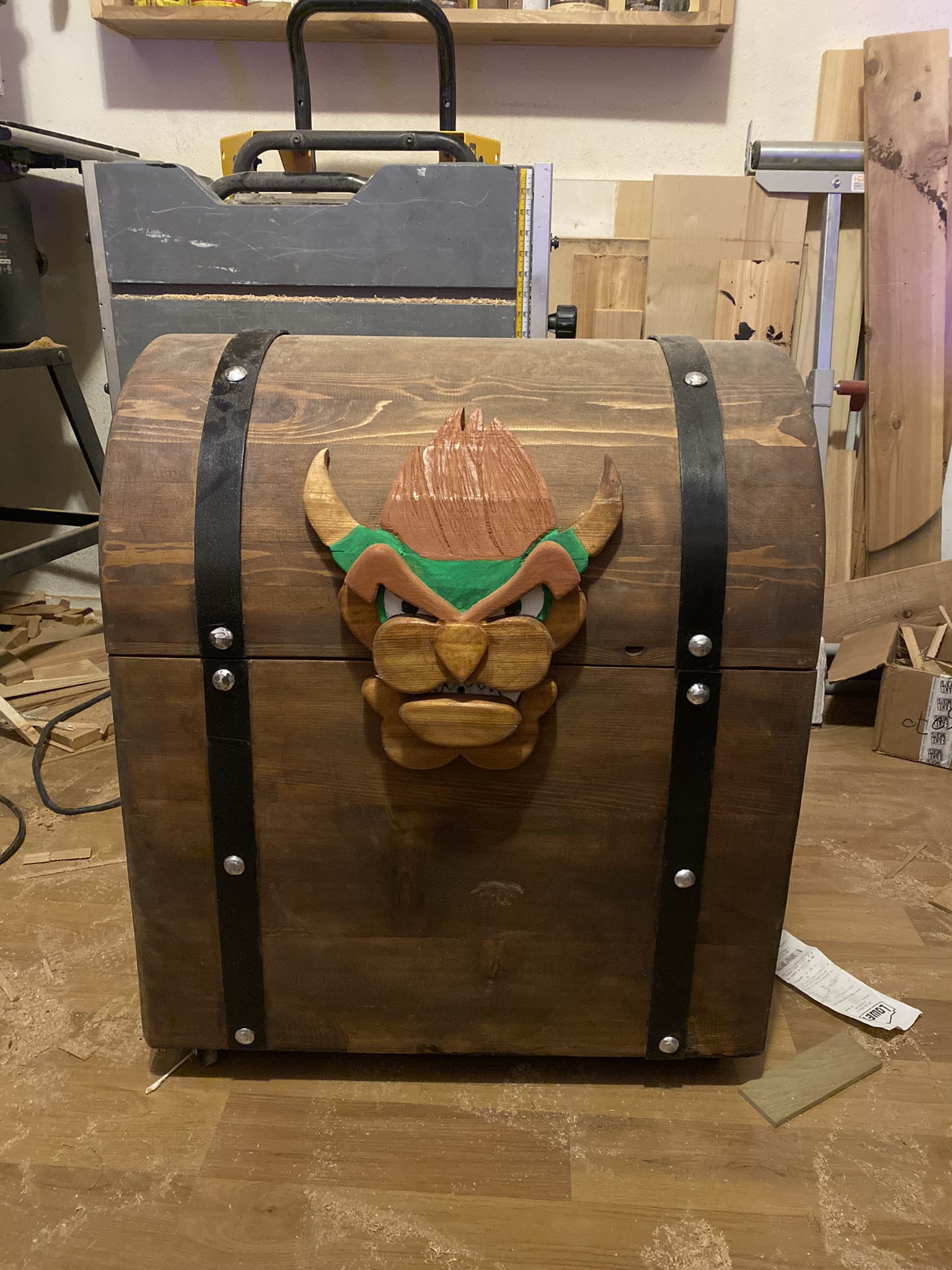 Custom Bowser Treasure Chest — photo 2