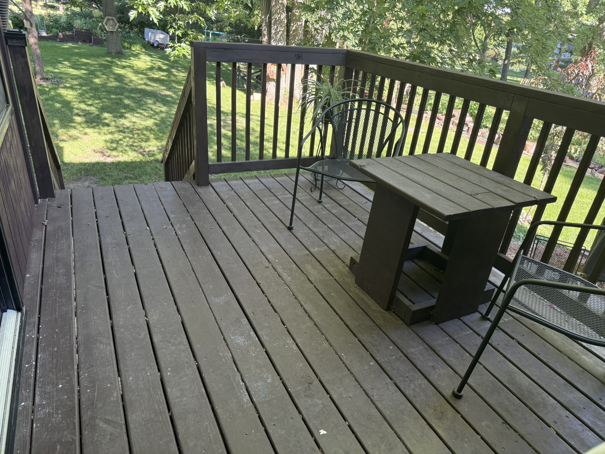 Expanded Backyard Relaxation Deck — photo 4