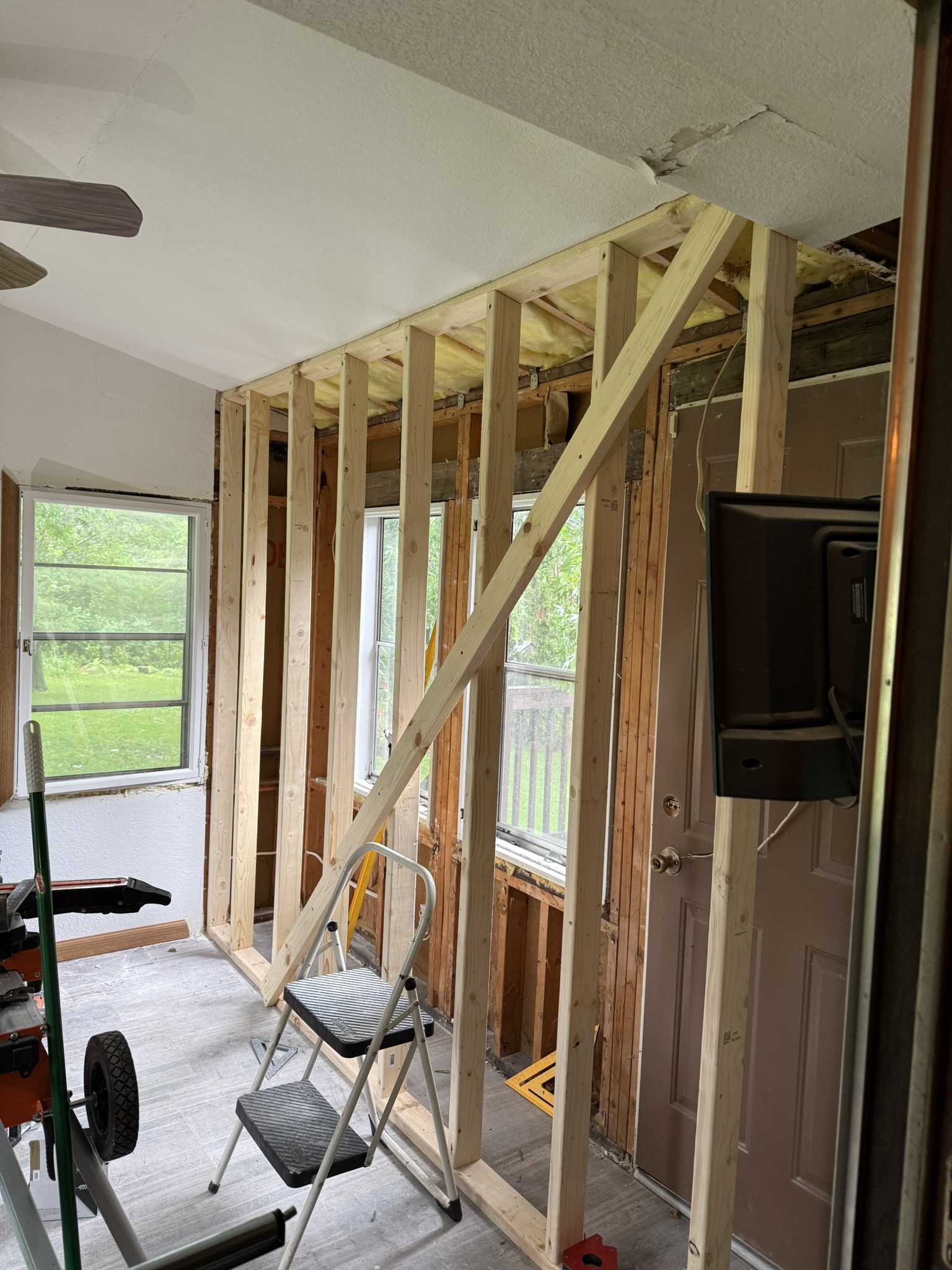 Sunroom Deck And Door Upgrade — photo 3