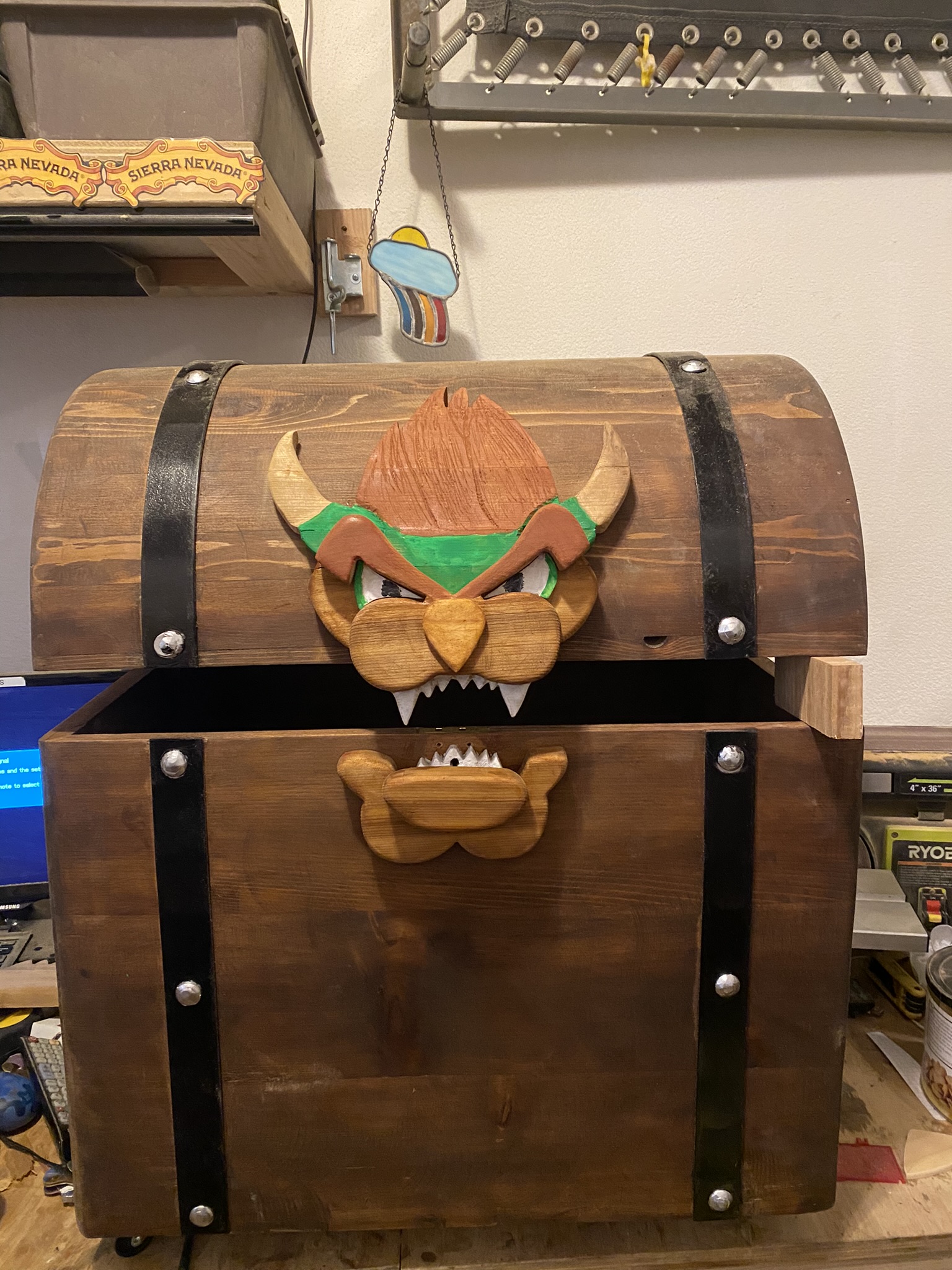 Custom Bowser Treasure Chest — After