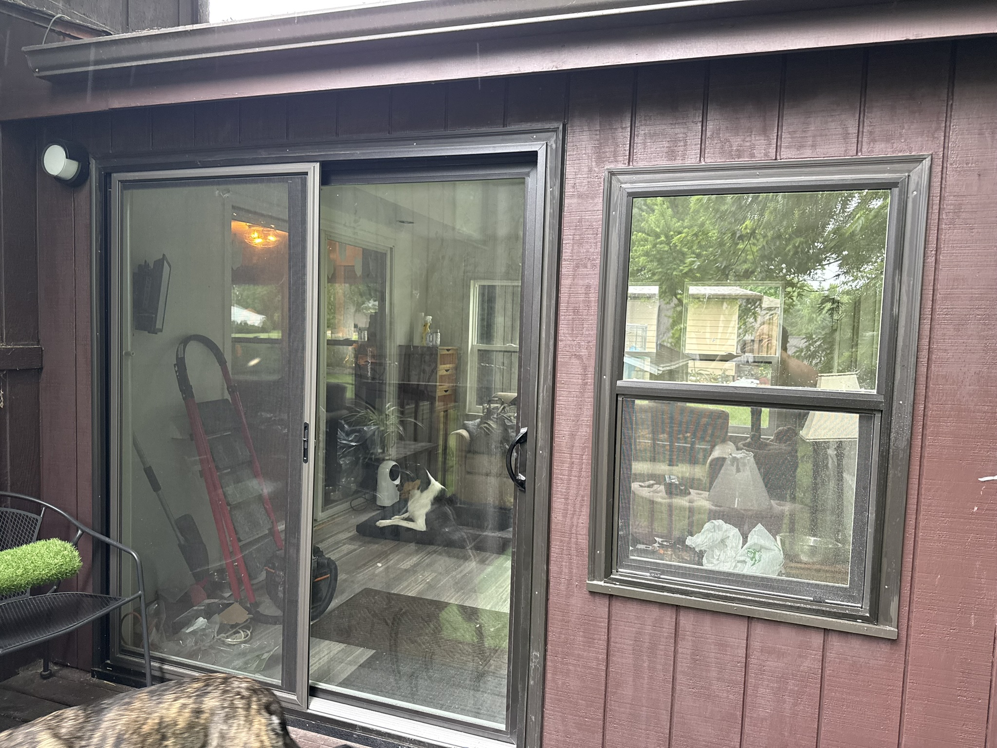 Sunroom Deck And Door Upgrade — After