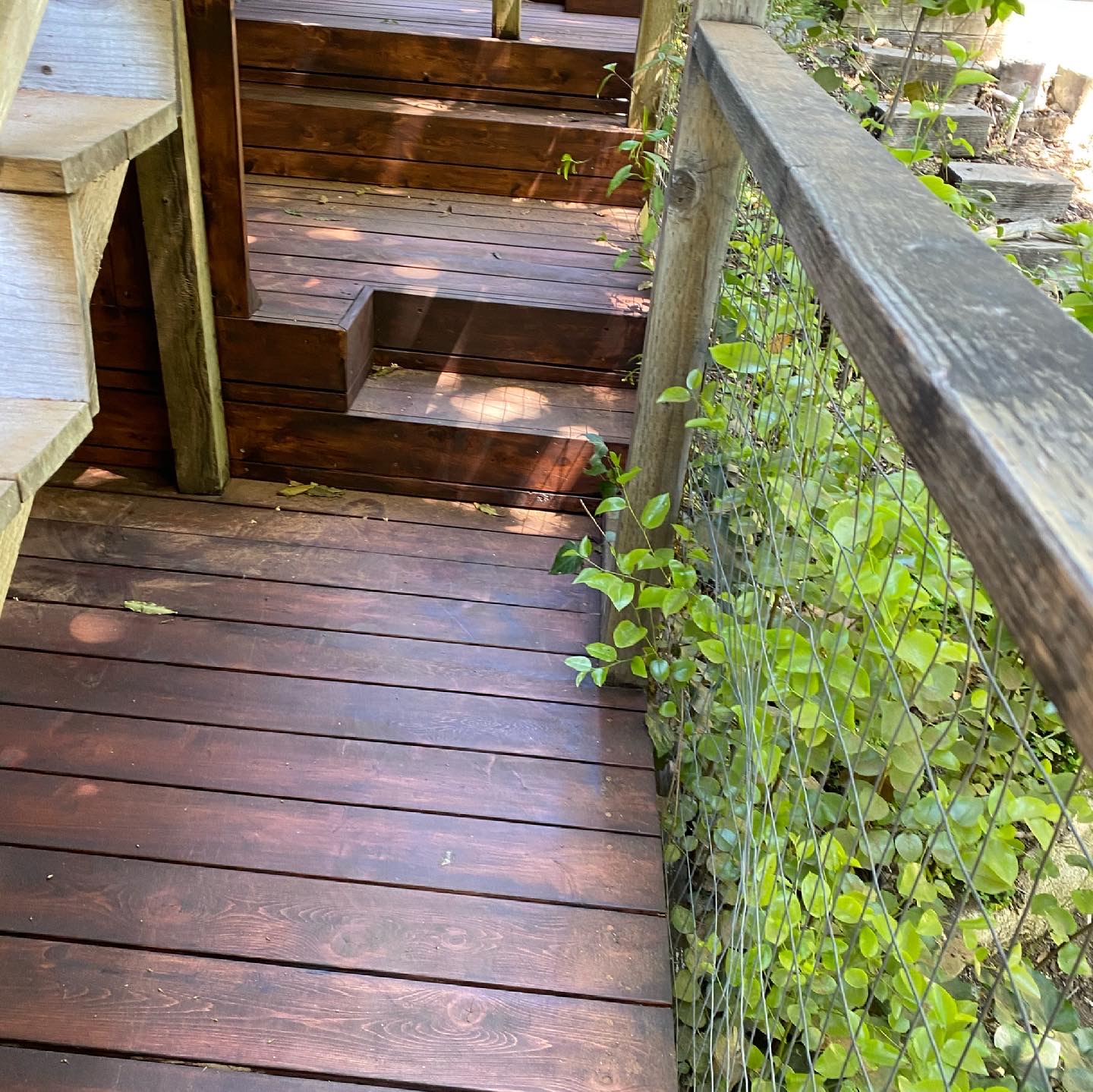 Multi-Level Backyard Access Steps — photo 3
