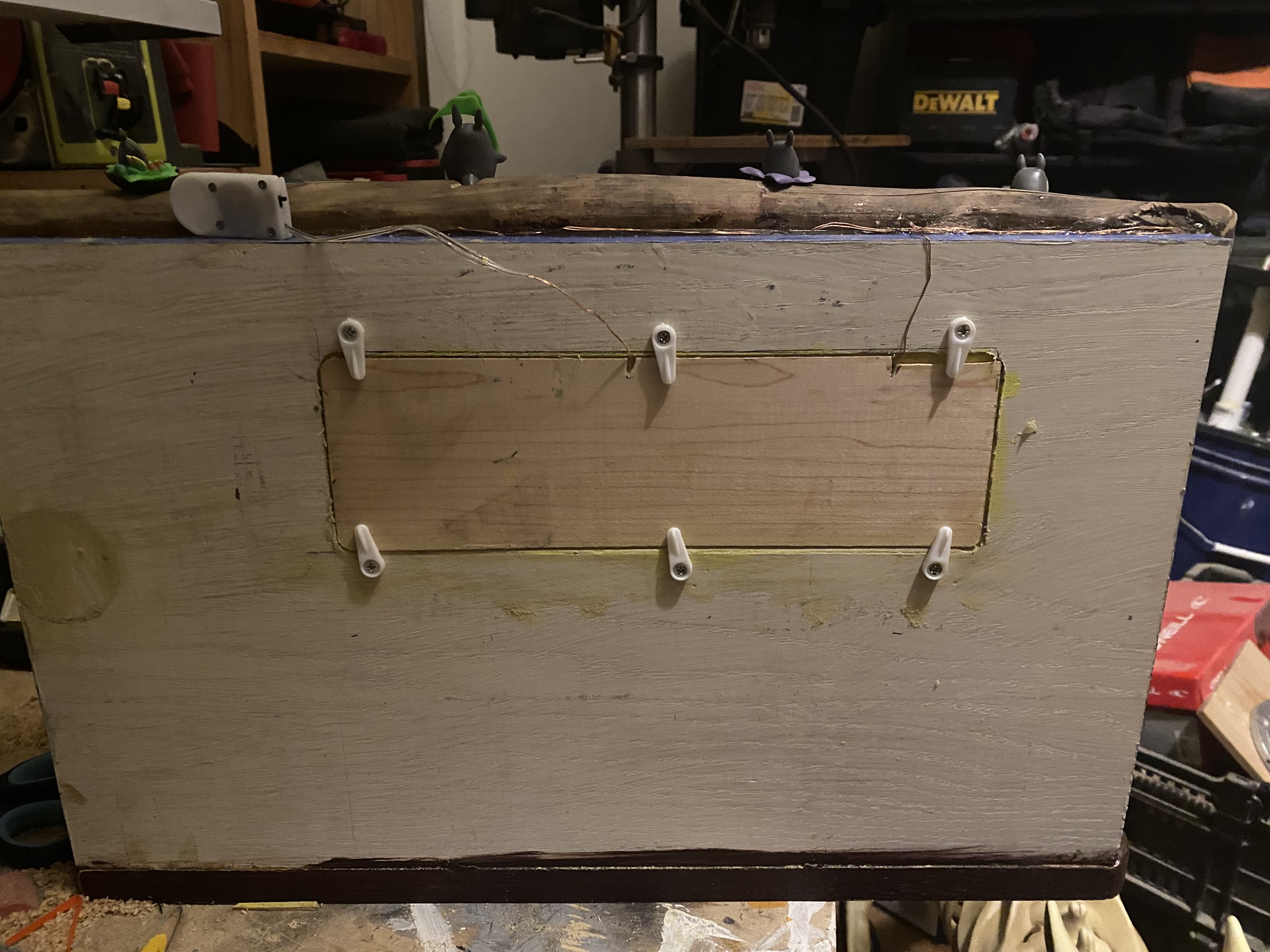 Hand-Painted Catbus Display Frame — photo 3