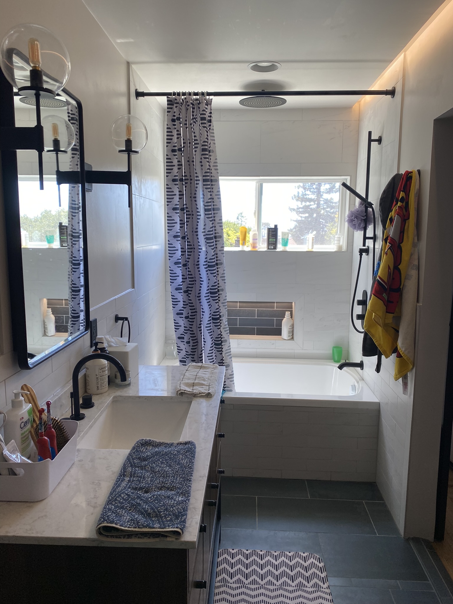 Spa-Style Full Bathroom Remodel — After