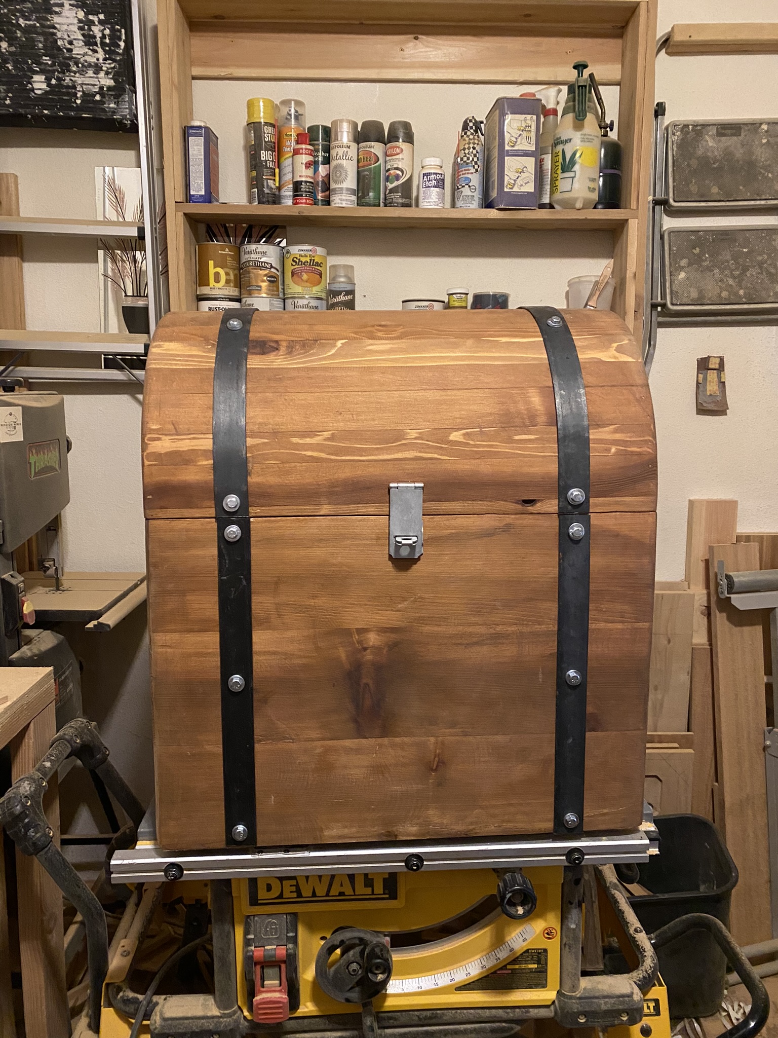 Custom Bowser Treasure Chest — Before