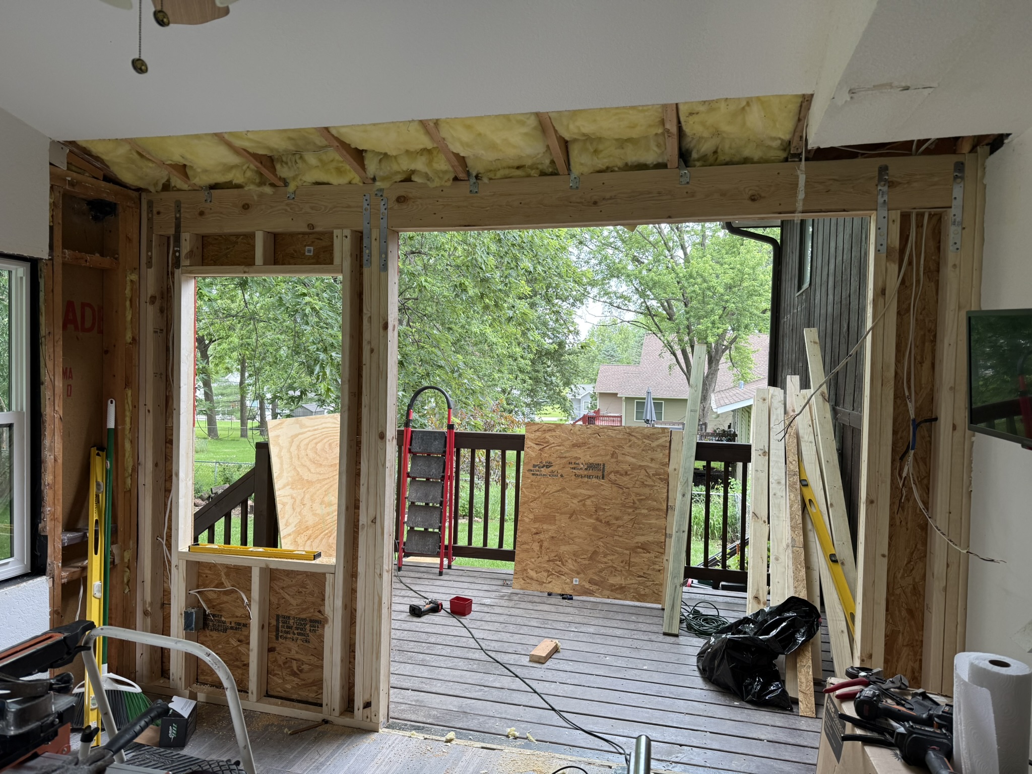 Sunroom Deck And Door Upgrade — photo 4